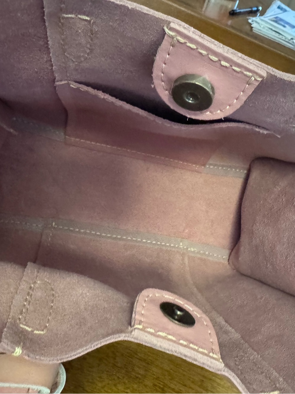 EUC Portland Leather Classic Lola in Vintage Pink - Picture 5 of 6